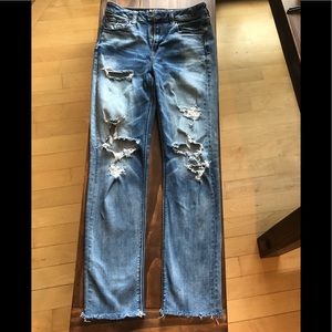 American eagle deconstructed vintage slim size 4
